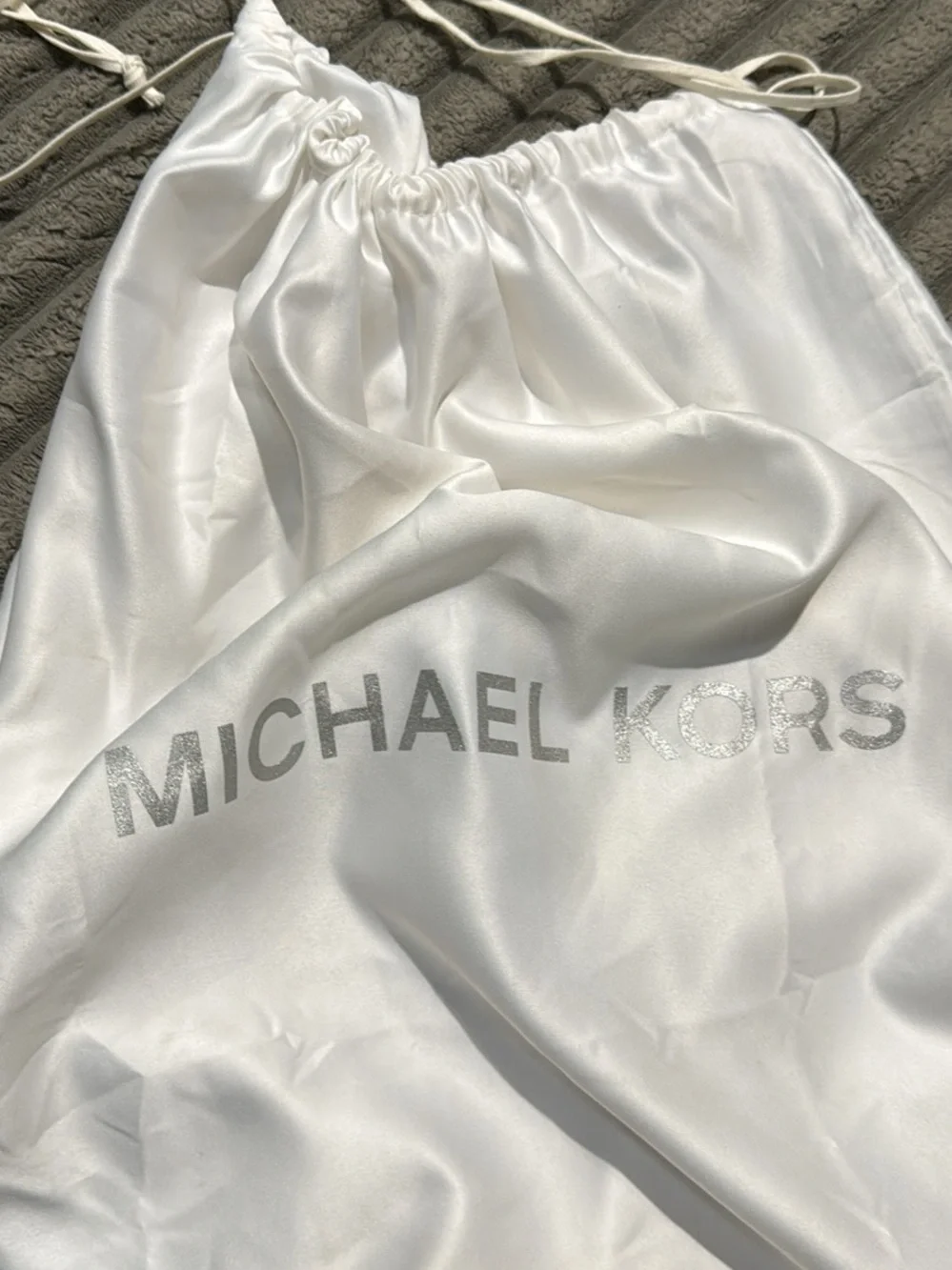 Michael Kors Light Pink Saffiano Leather Satchel with Gold Hardware